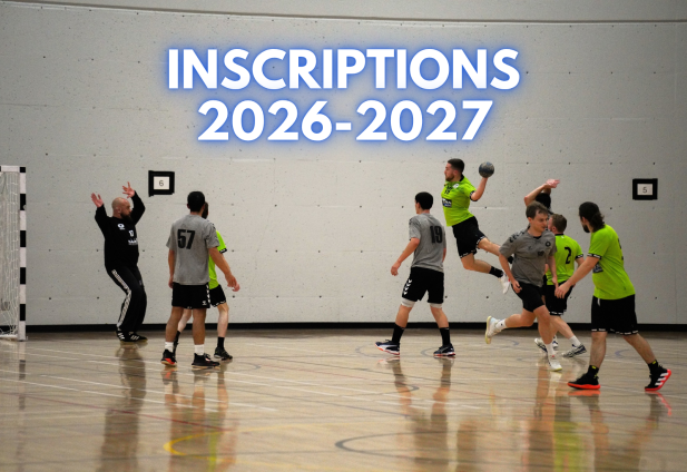 INSCRIPTIONS POUR LA SAISON PROCHAINE !